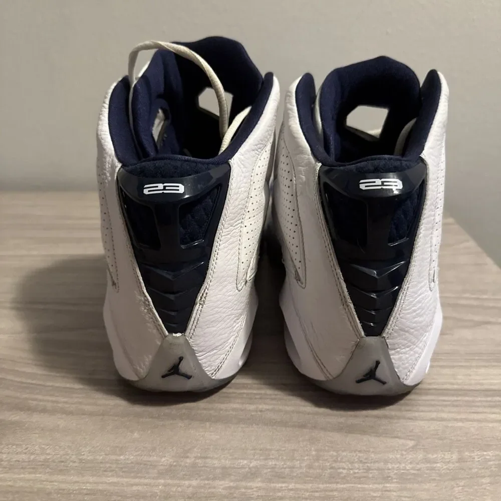 Jordan B’Loyal “White Metallic Silver Blue” Men’s Size 15 Lifestyle‎ Sneakers